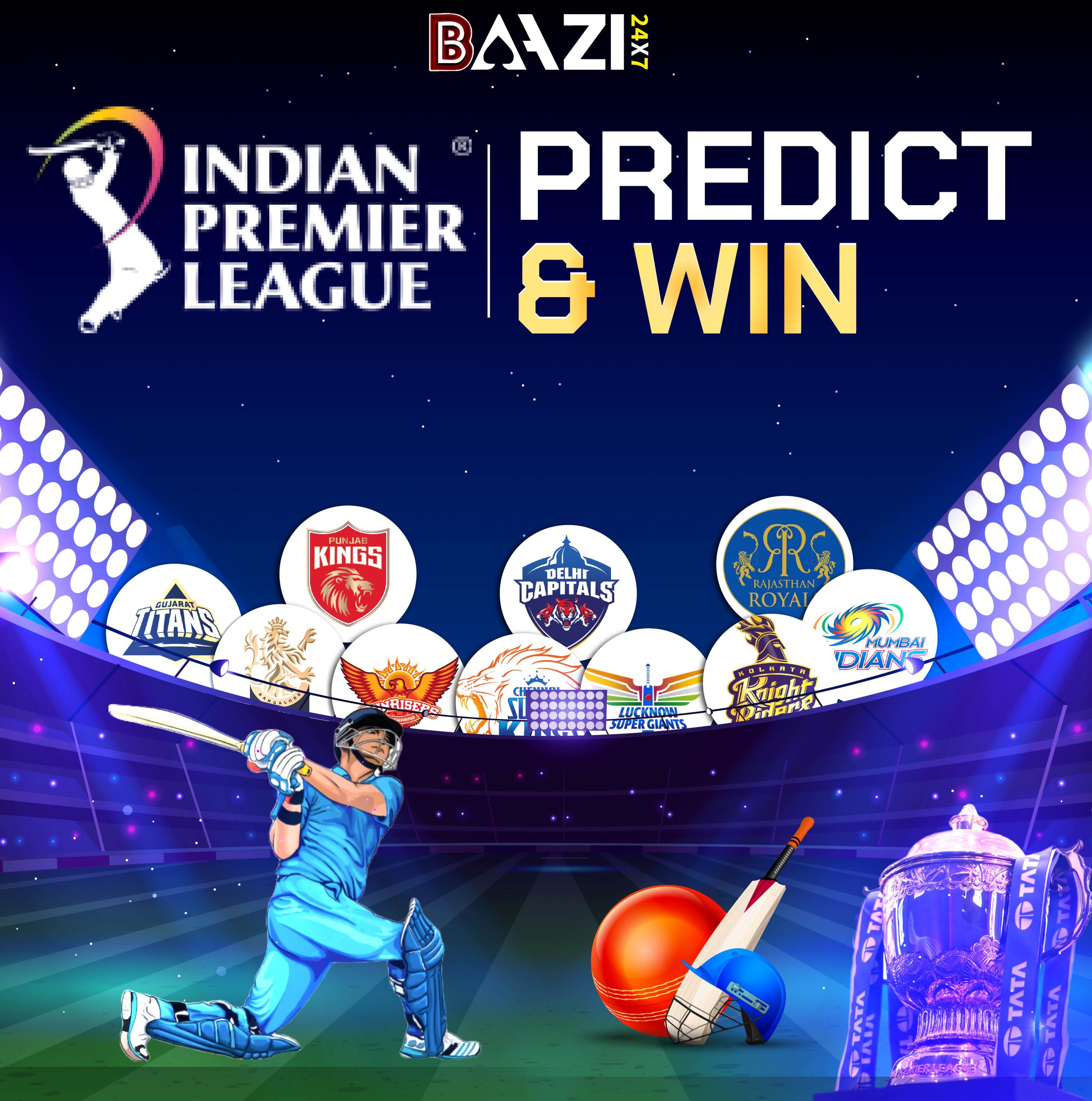 IPL Predict and Win 2023 Baazi247